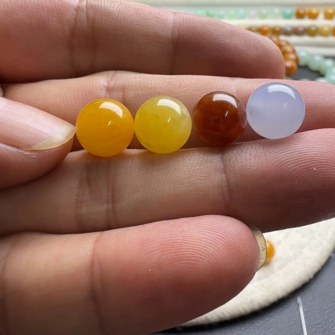 缘***哥未镶嵌手链翡翠珠子