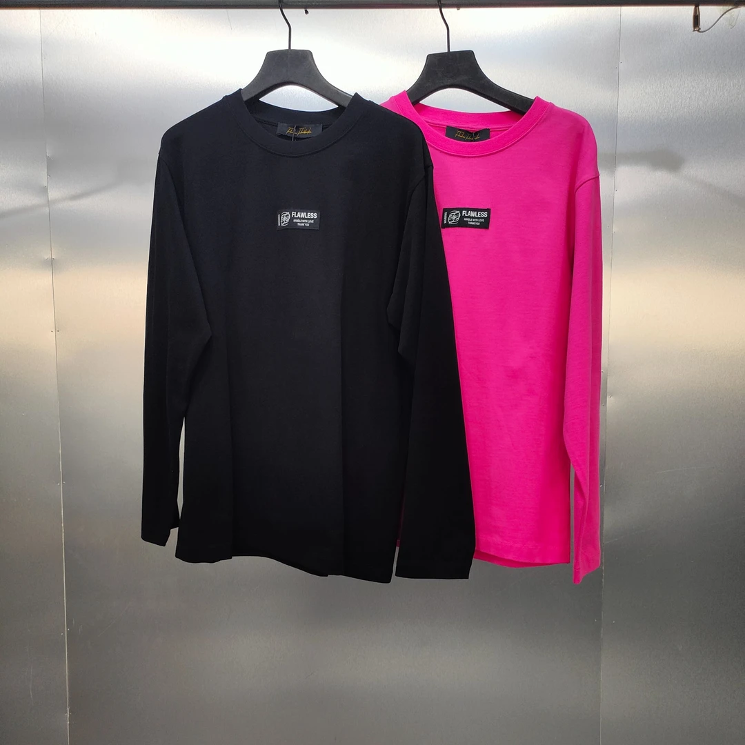 K04-21469-FBF春秋季正面刺绣印花时尚圆领卫衣