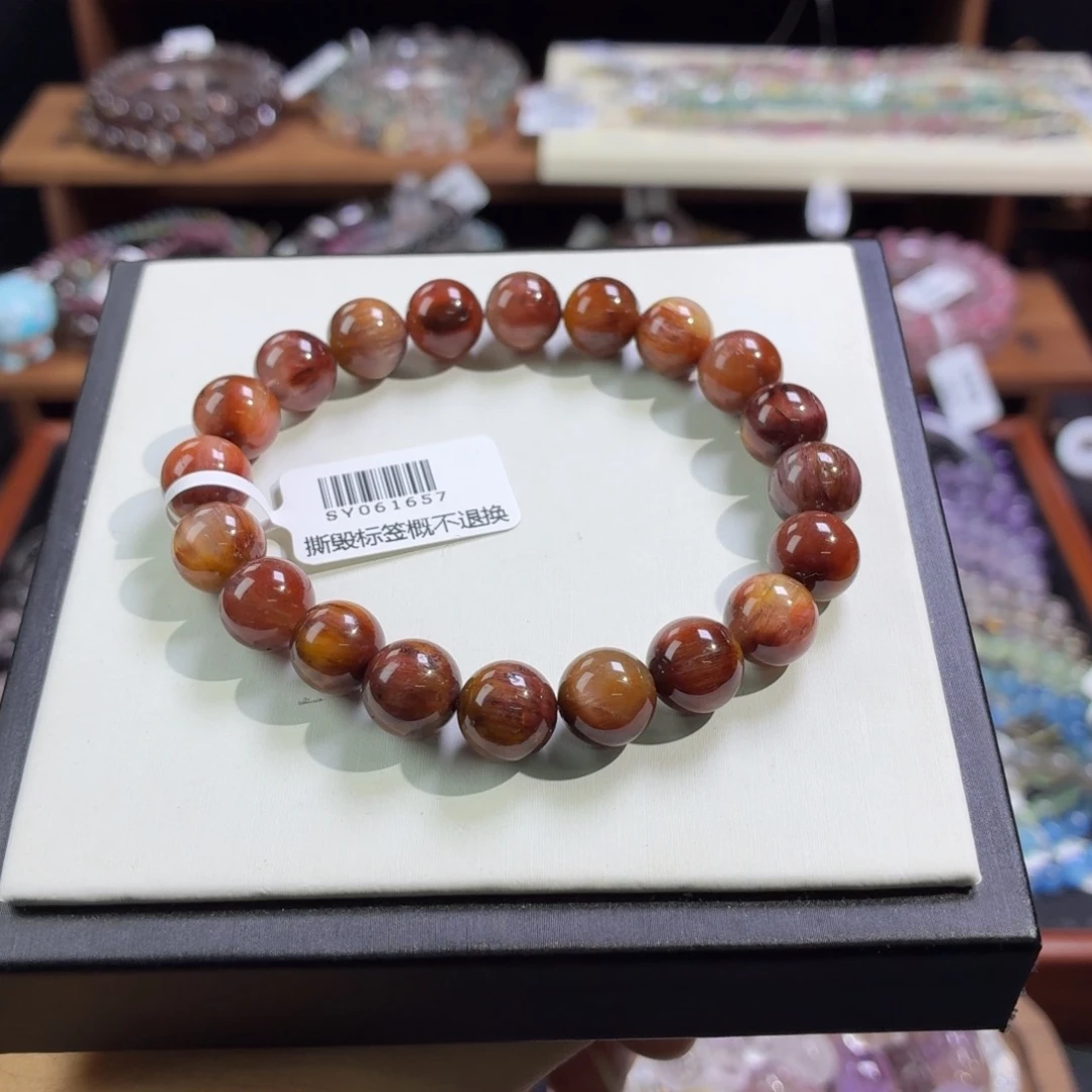 未镶嵌手串水晶9.6m兔毛