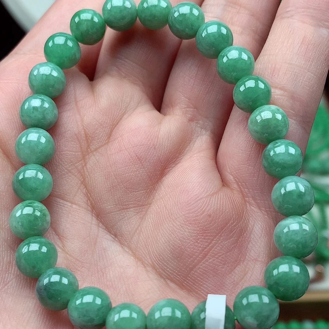 翡翠未镶嵌毛衣链翡翠