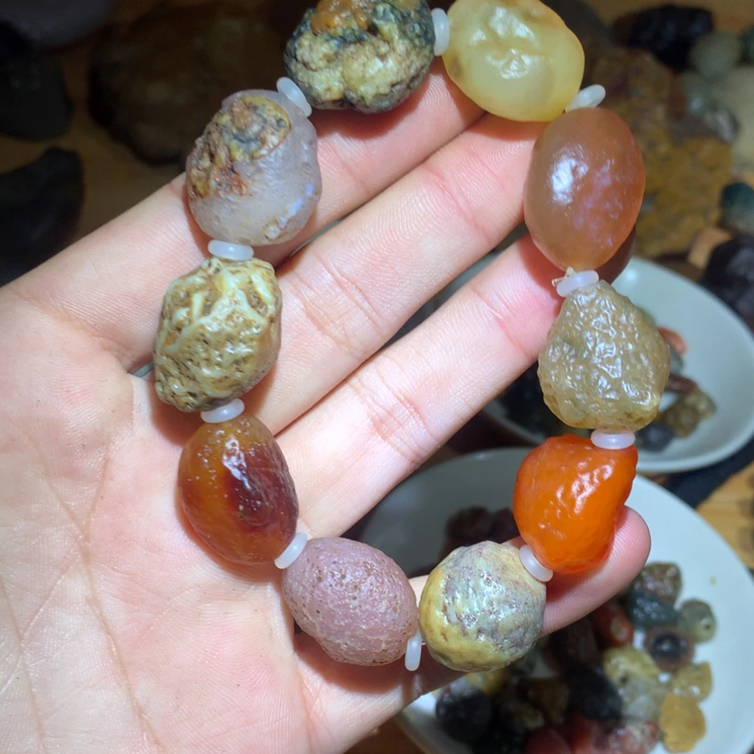 玛瑙/玉髓未镶嵌阿拉善戈壁玛瑙