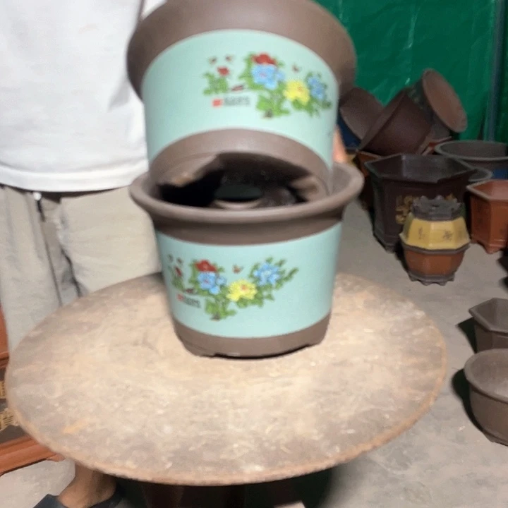 全部花朵绿色金钟花开富贵中号一对