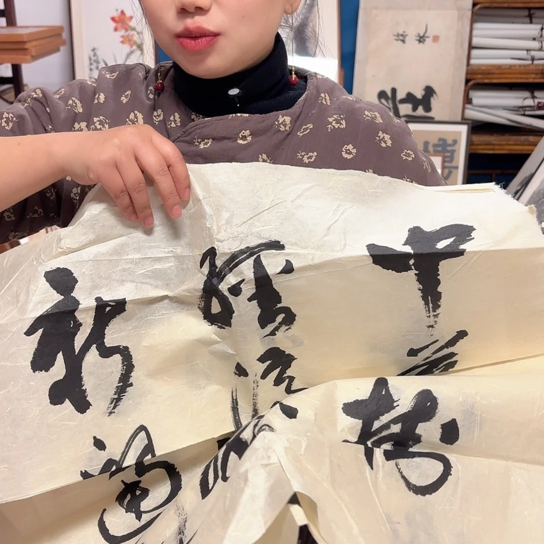 国画美**子手绘作品欣赏53