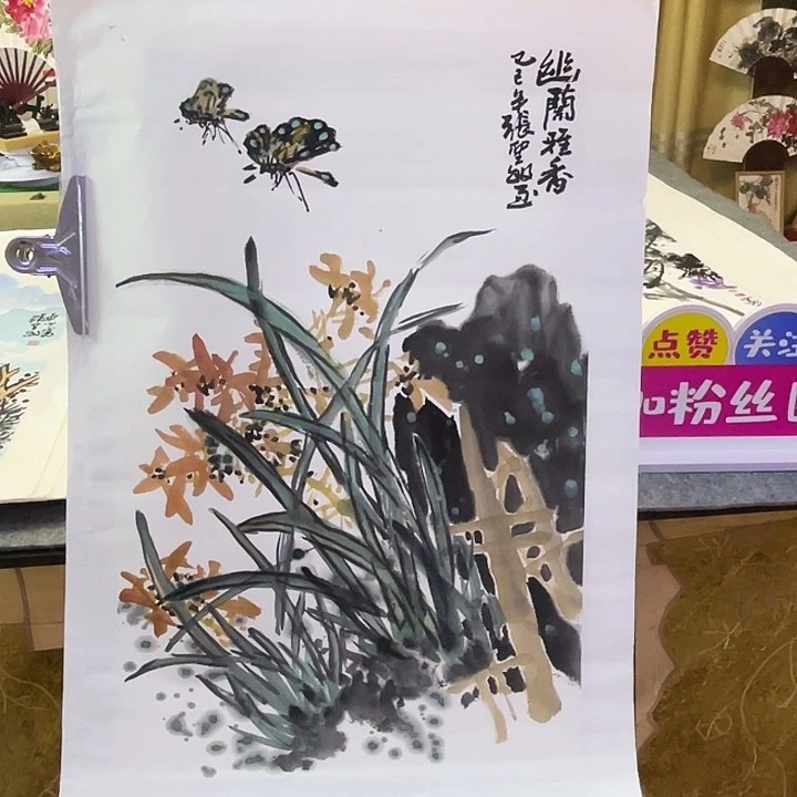 国画张圣敏先生纯手绘作品