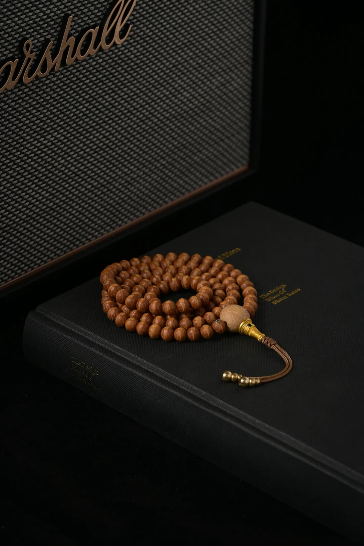 【美女的串】红颜 红皮矮桩国产小凤眼酸枣核念珠 108+6颗 毛润出品