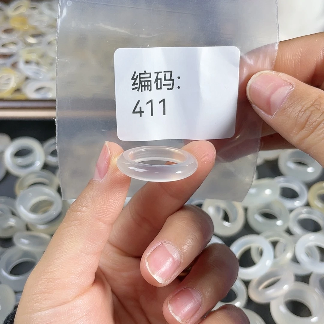 玛瑙/玉髓未镶嵌戒指411港15