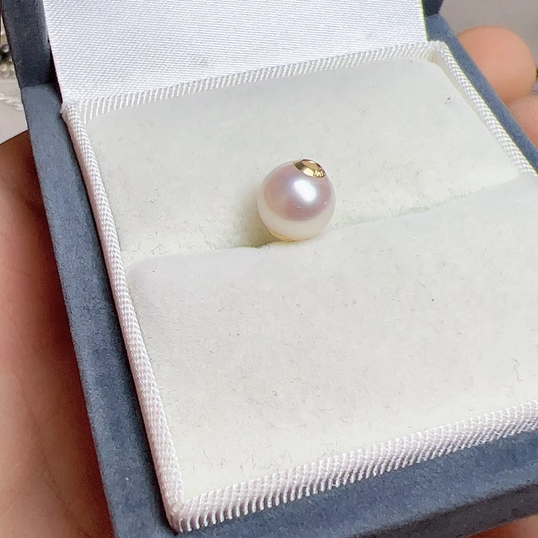 海水珍珠颈饰18K金镶嵌