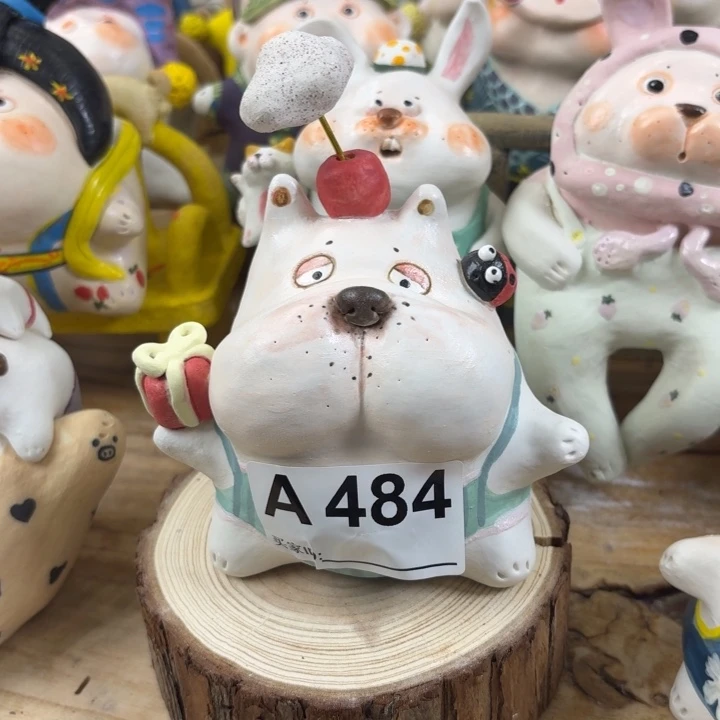 安***元陶土纯手工陶艺摆件