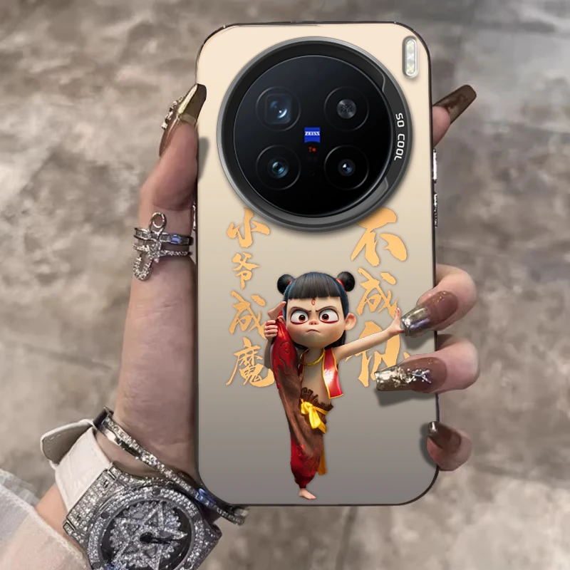 魔童小哪吒适用VIVOX200手机壳动漫X200Promini保护套X100S防摔