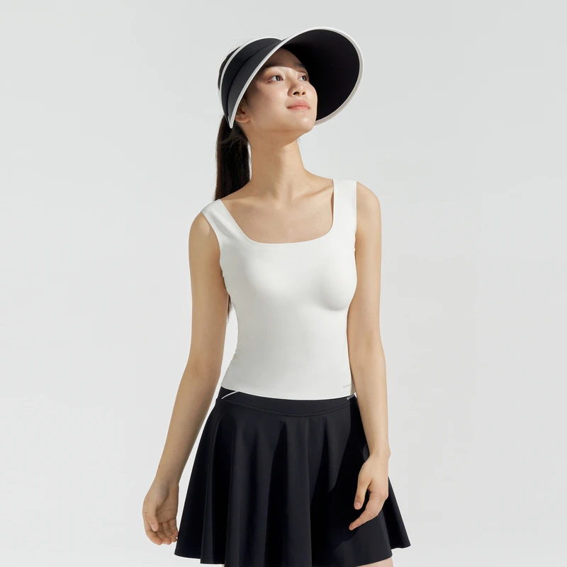 波司登夏季新款女背心打底健身显瘦运动小背心B40625104