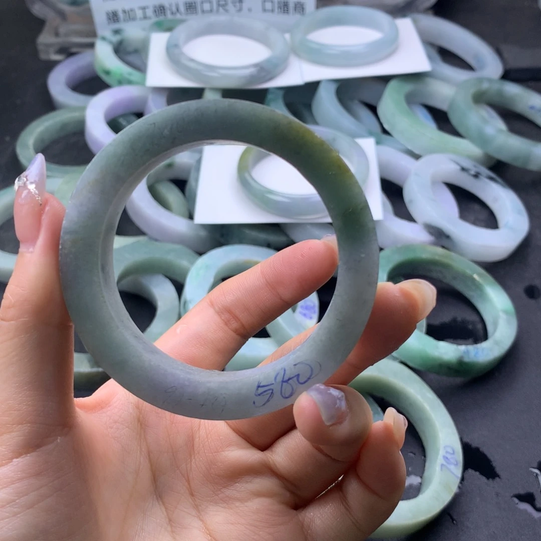 【闪购商品】未镶嵌翡翠手镯定制翡翠