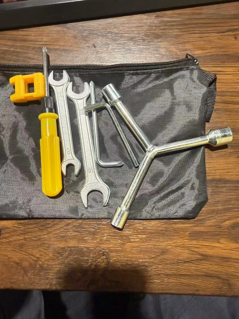 自行车安装工具包童车安装维修工具螺丝刀套筒六角工具