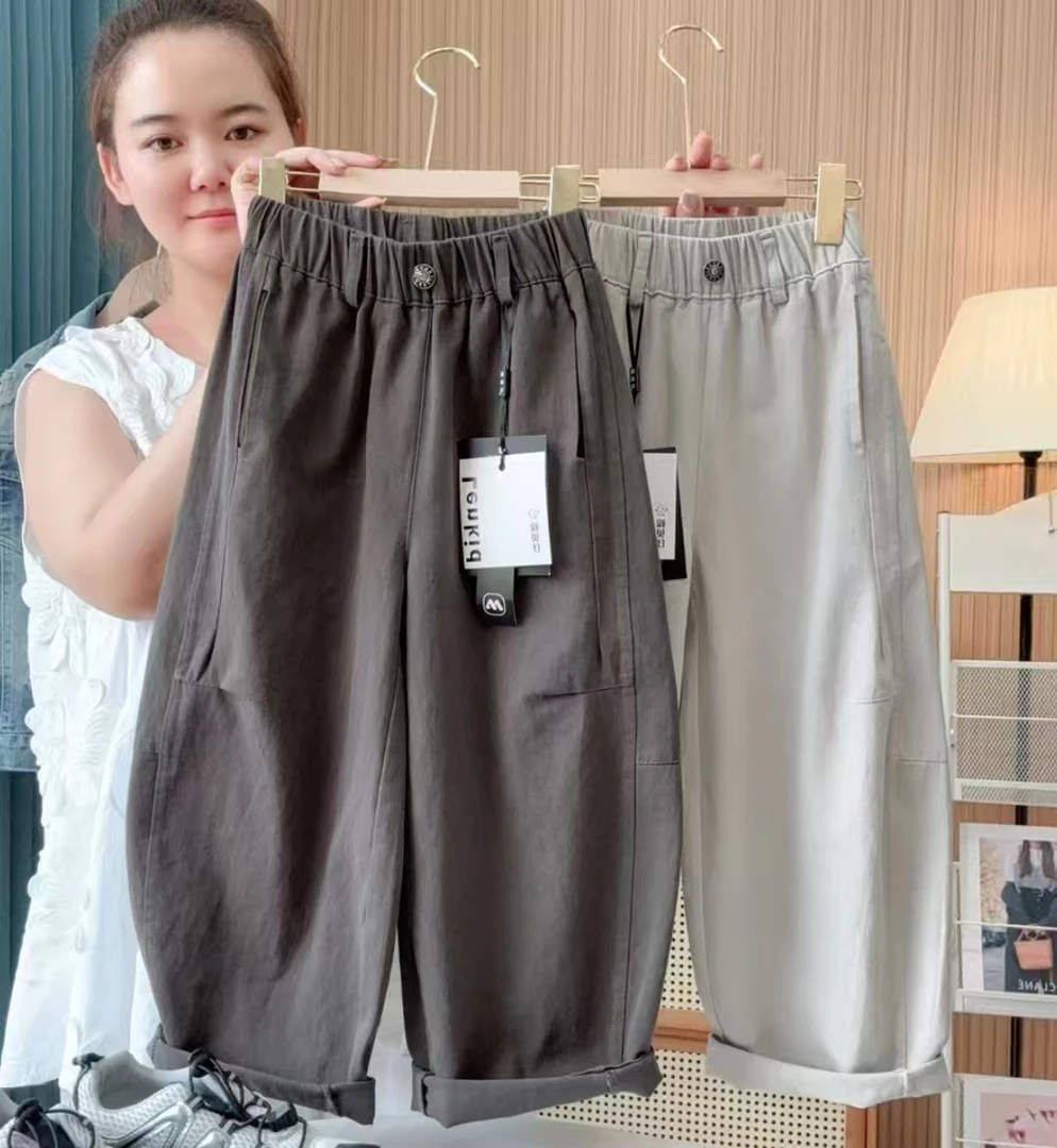 春秋休闲裤男女通用童装长裤中大童通用休闲裤