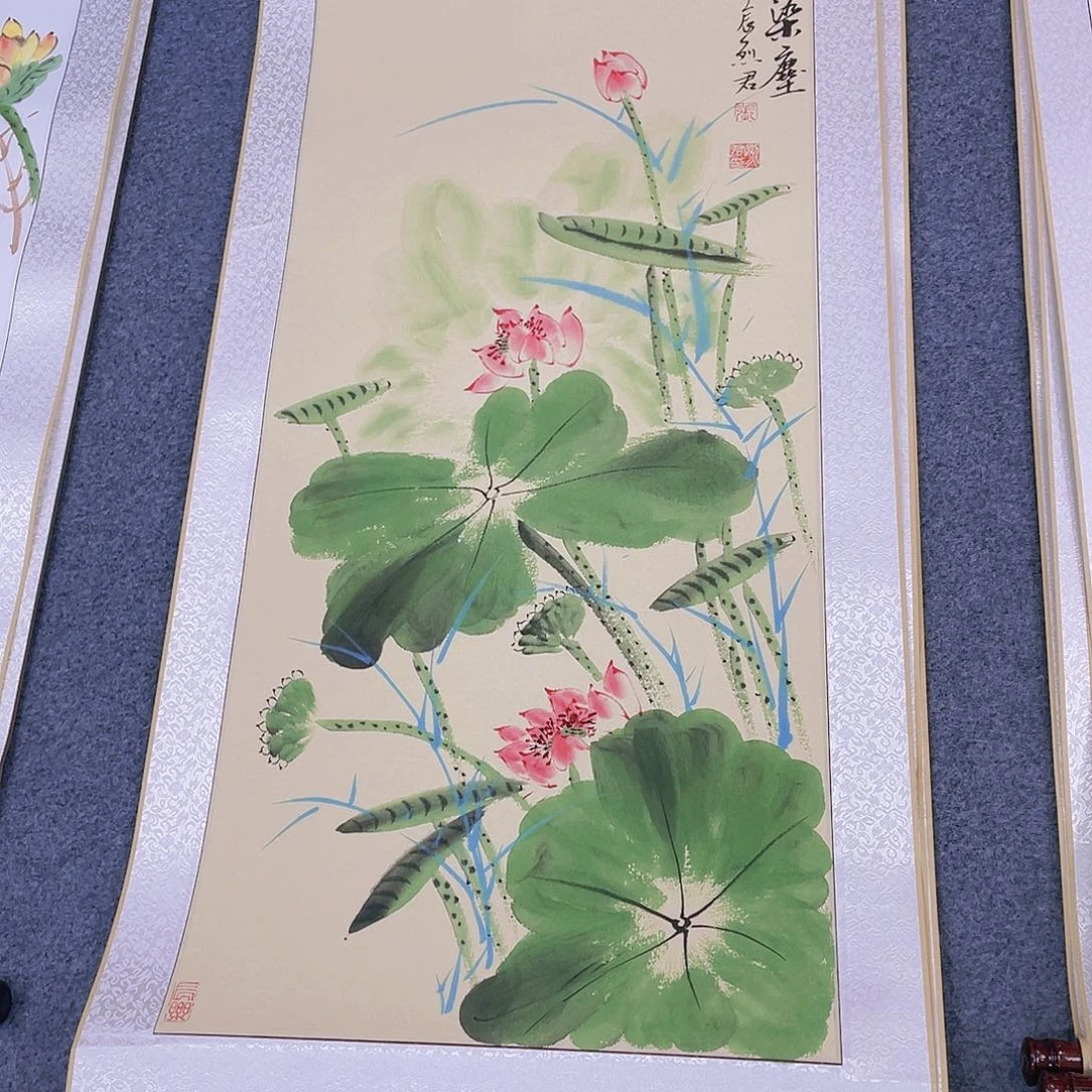 国画手绘作品欣赏与