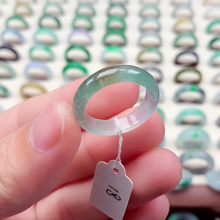 未镶嵌戒指翡翠18号