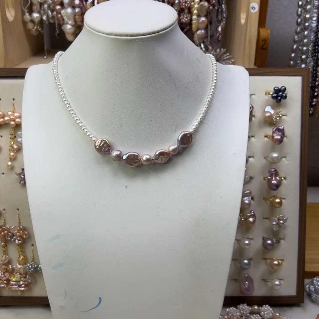 手绳淡水珍珠合金