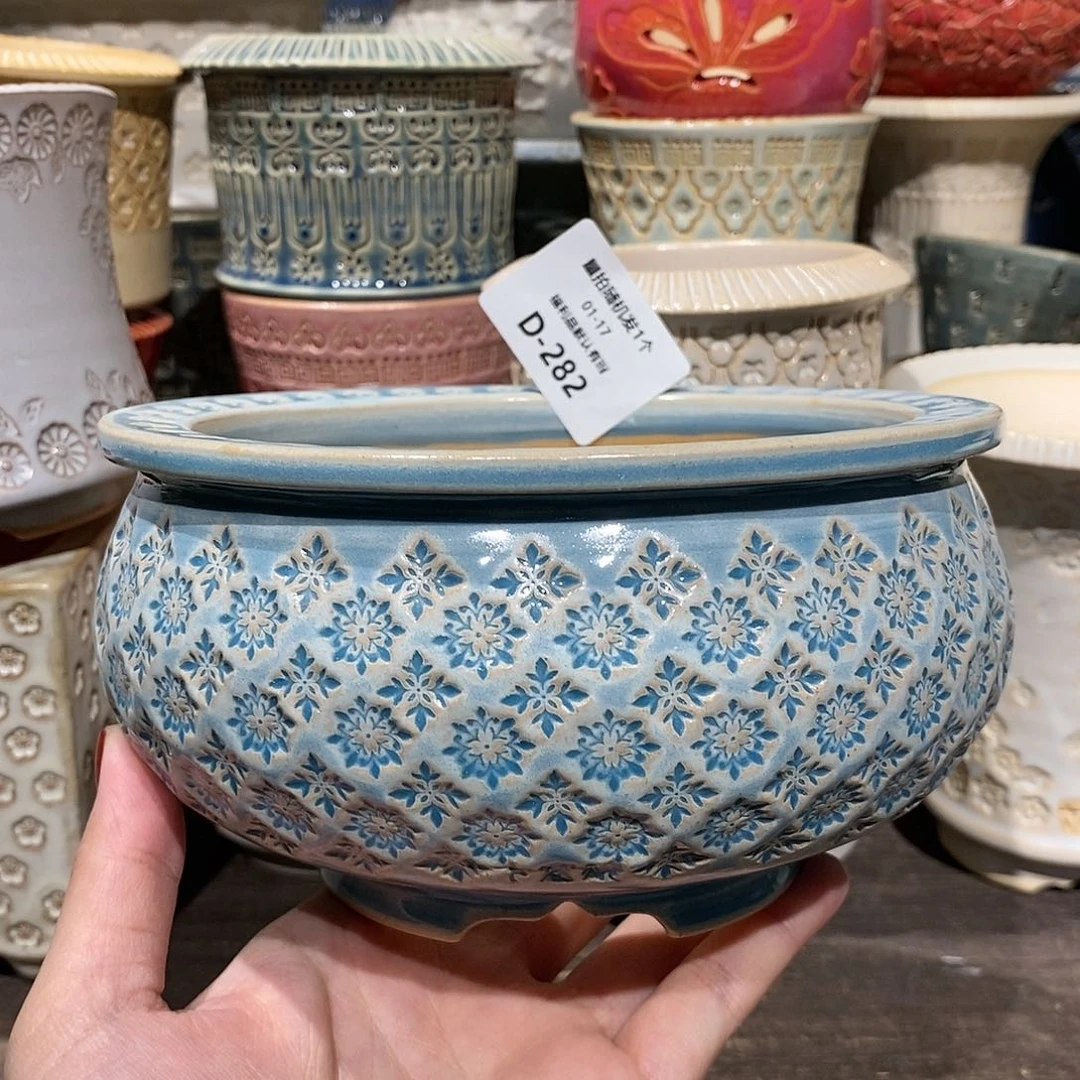 七里烧陶瓷1-17-282口径12