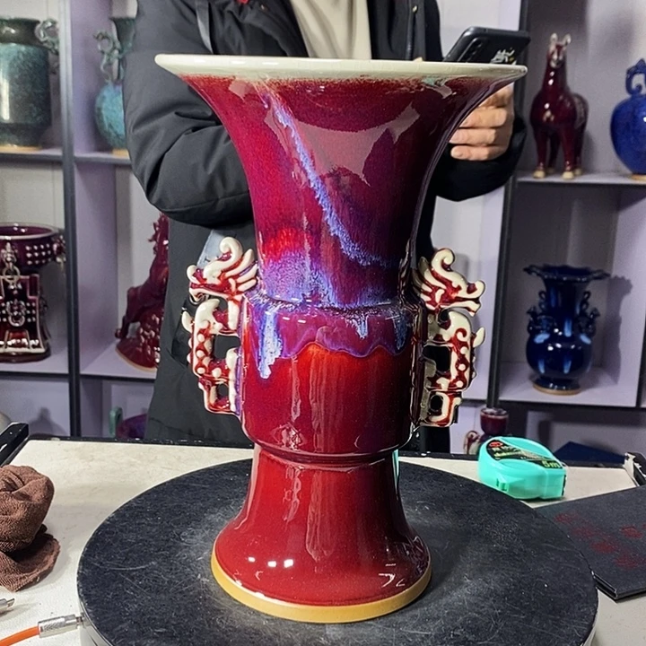 瓷片中国神垕精品钧瓷