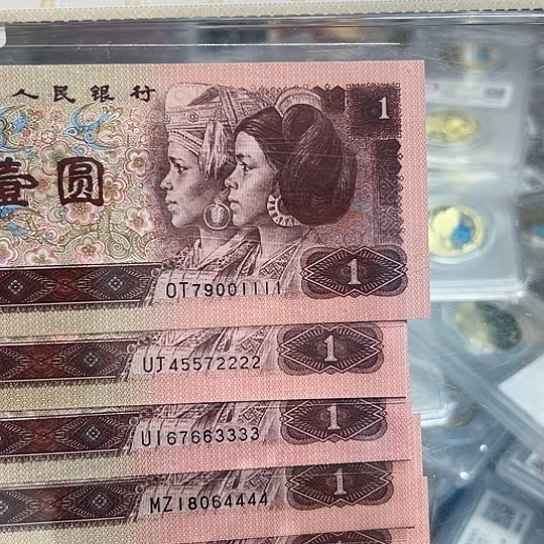 96年1元狮子号标十评级纸币