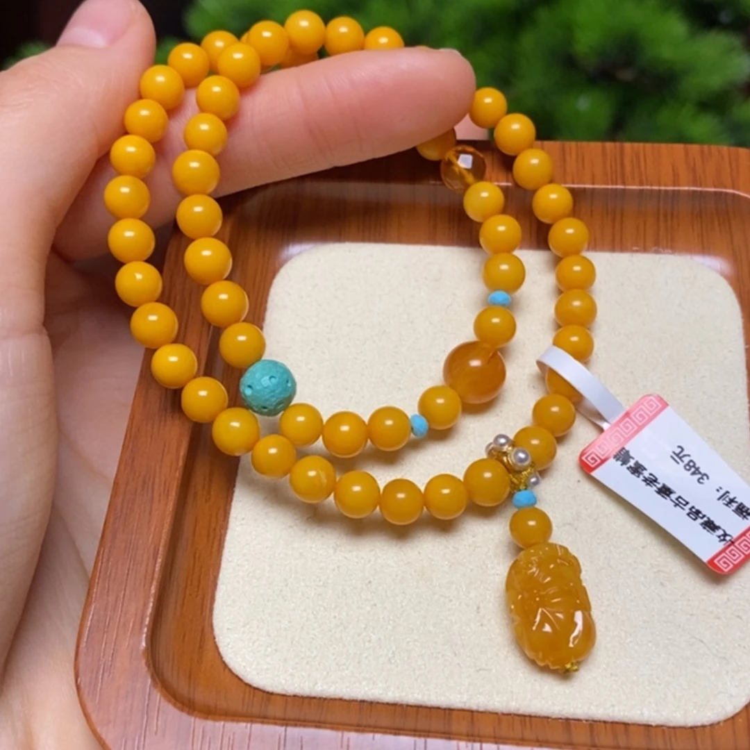 【闪购商品】手链蜜蜡未镶嵌手串