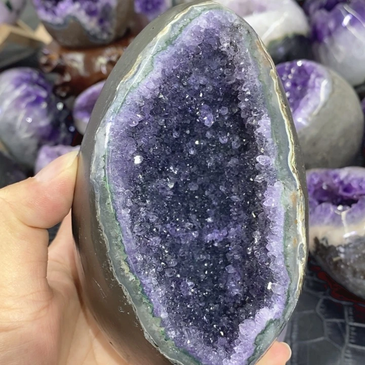 未镶嵌珠宝半成品紫晶