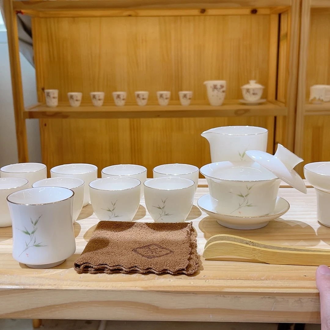 杯羊脂玉瓷羊脂玉瓷