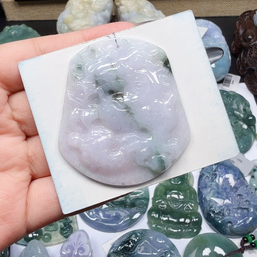 翡翠未镶嵌挂件翡翠