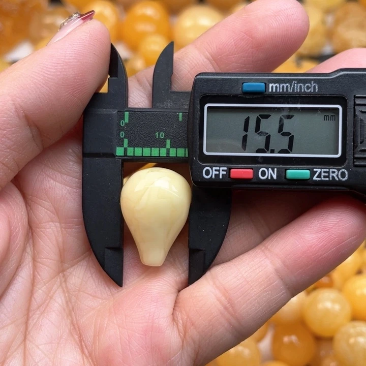 蜜蜡裸石未镶嵌蜜蜡三通