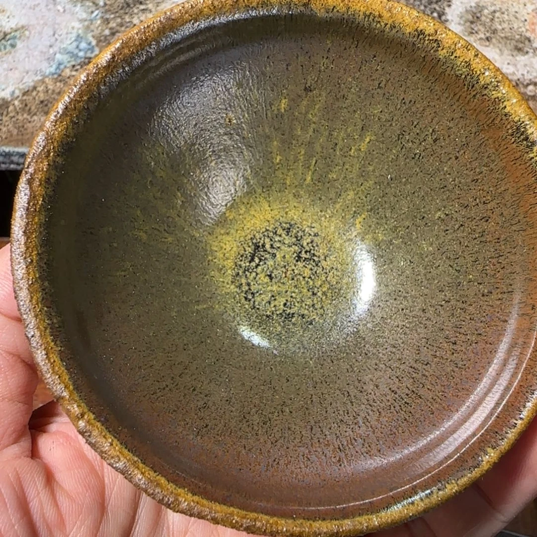 柴烧建盏茶盏茶杯86
