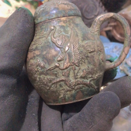 息*闪电购铜摆件工艺品