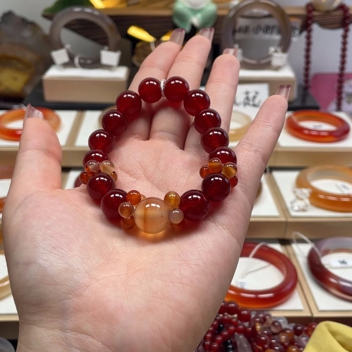 玛瑙/玉髓未镶嵌手镯