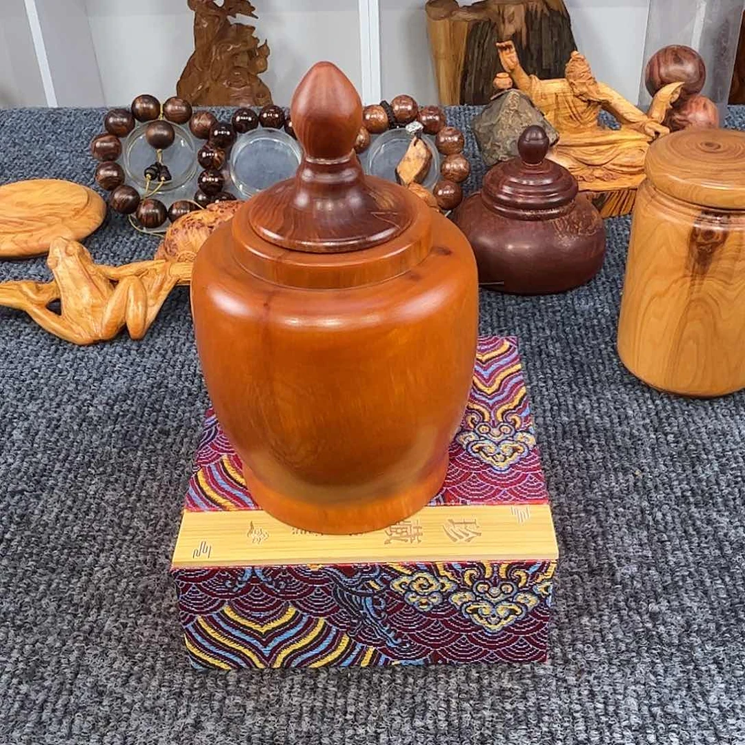 柏木踏**人太行崖柏崖窝（精品）黑油塘心罐子