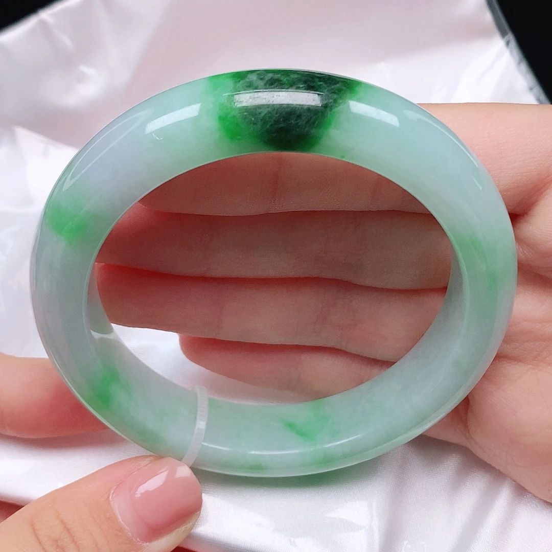 未镶嵌手镯翡翠58圈880797