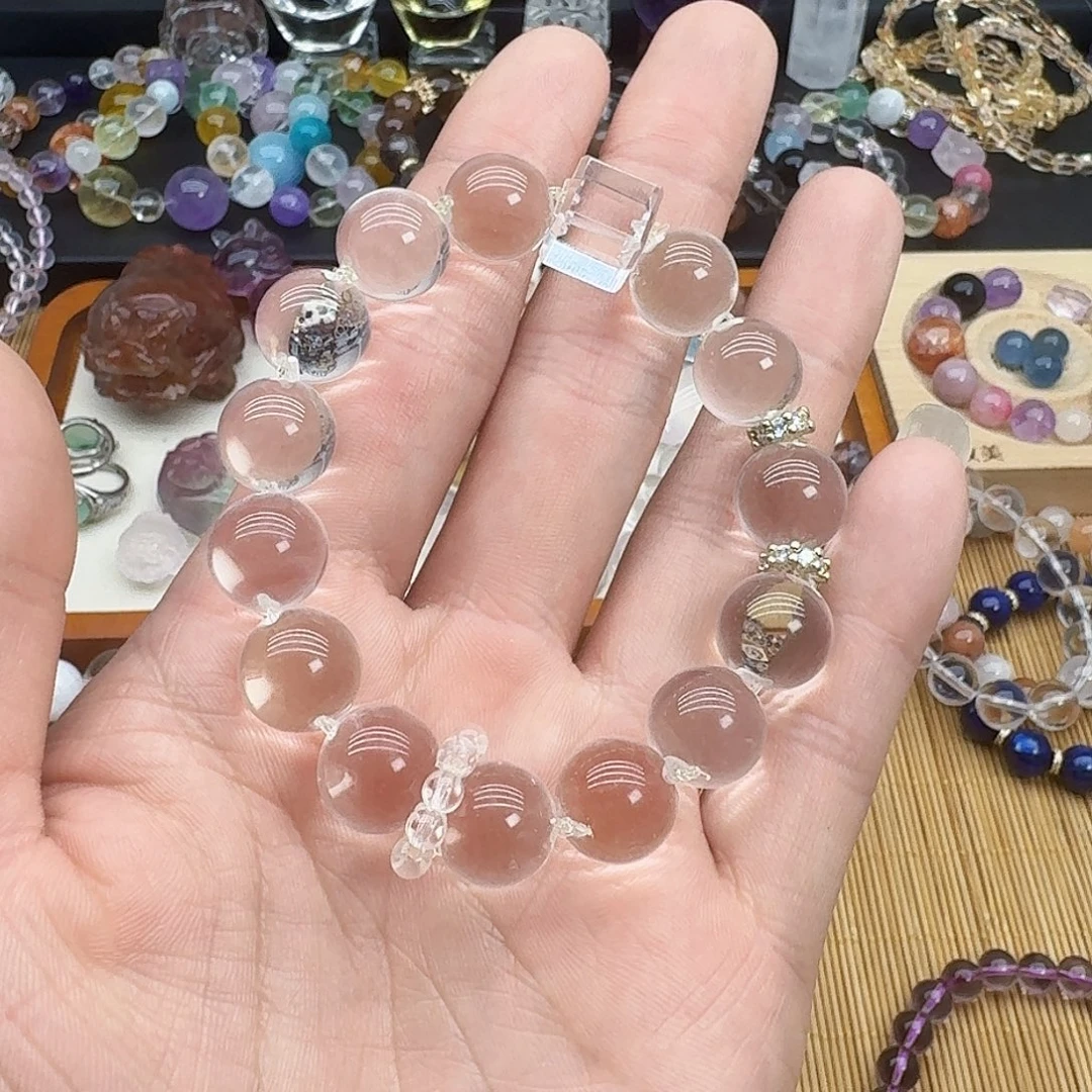 银S925镶嵌水晶手链