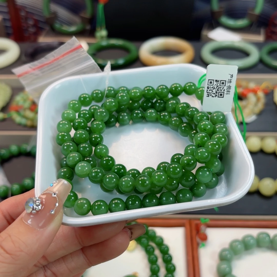 和田玉手链未镶嵌