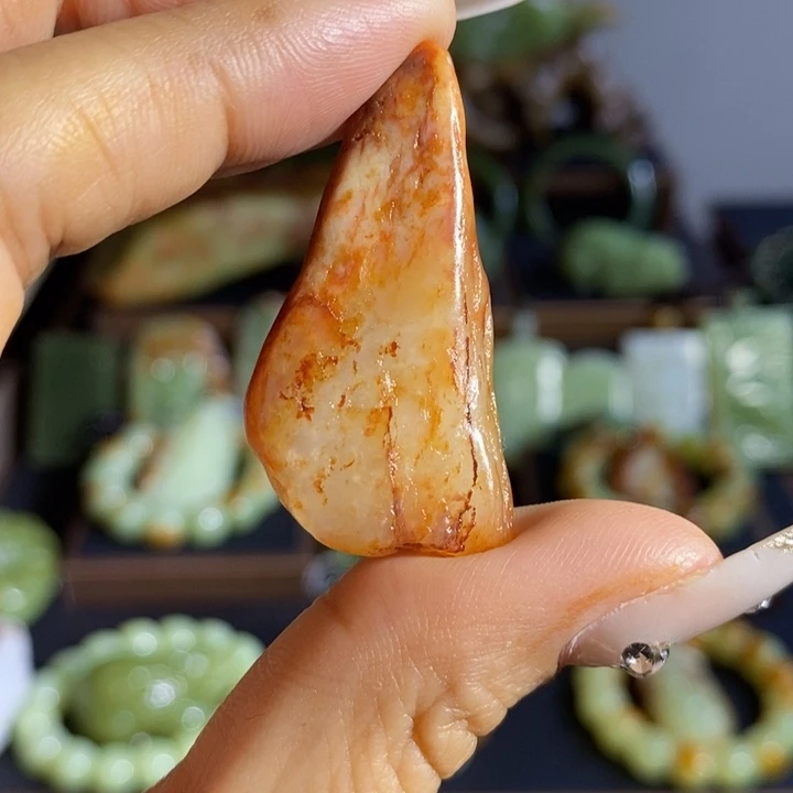 和田玉未镶嵌吊坠(不含链)