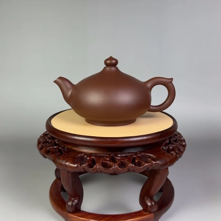 茶壶底槽青中华壶248 cc左右