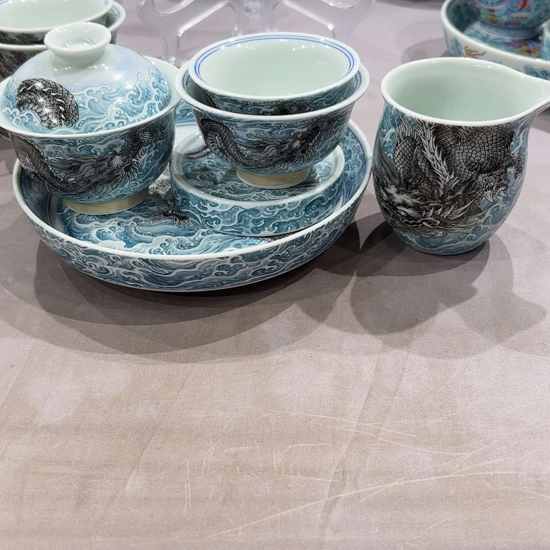 瓷片景德镇瓷器精品展示