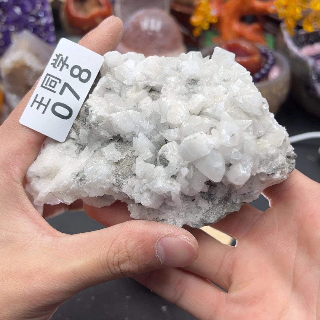 紫晶水晶摆件未镶嵌78