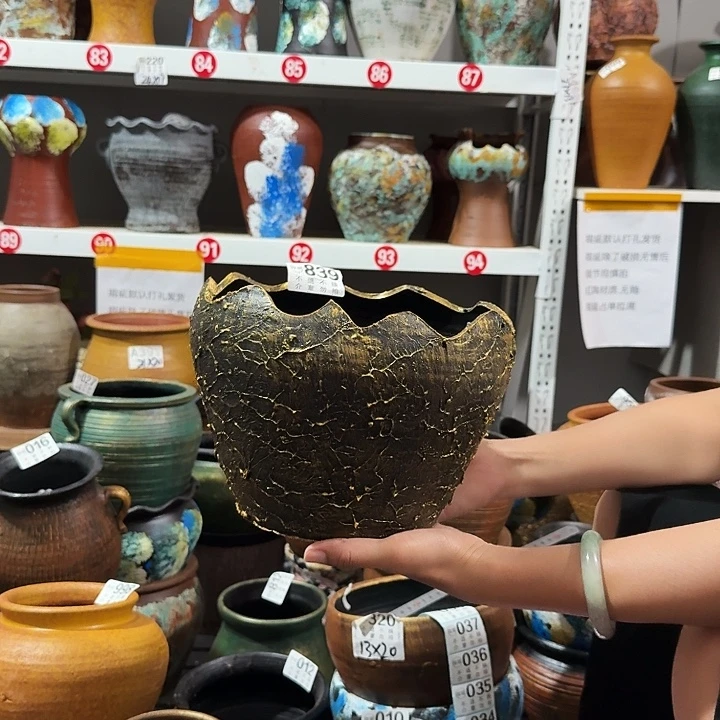 瑕疵黑金色蛋壳有孔839