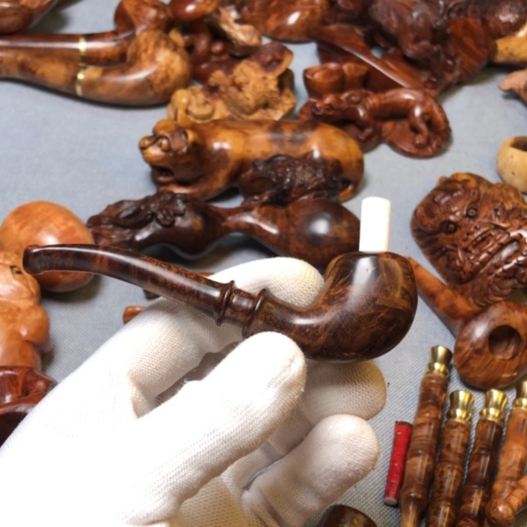 【闪购商品】木雪*麻梨疙瘩火琉璃手把件