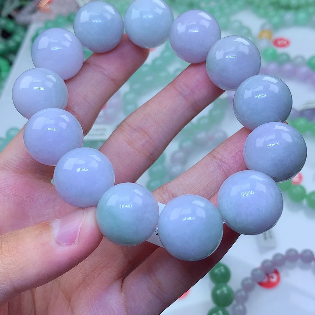 翡翠未镶嵌毛衣链