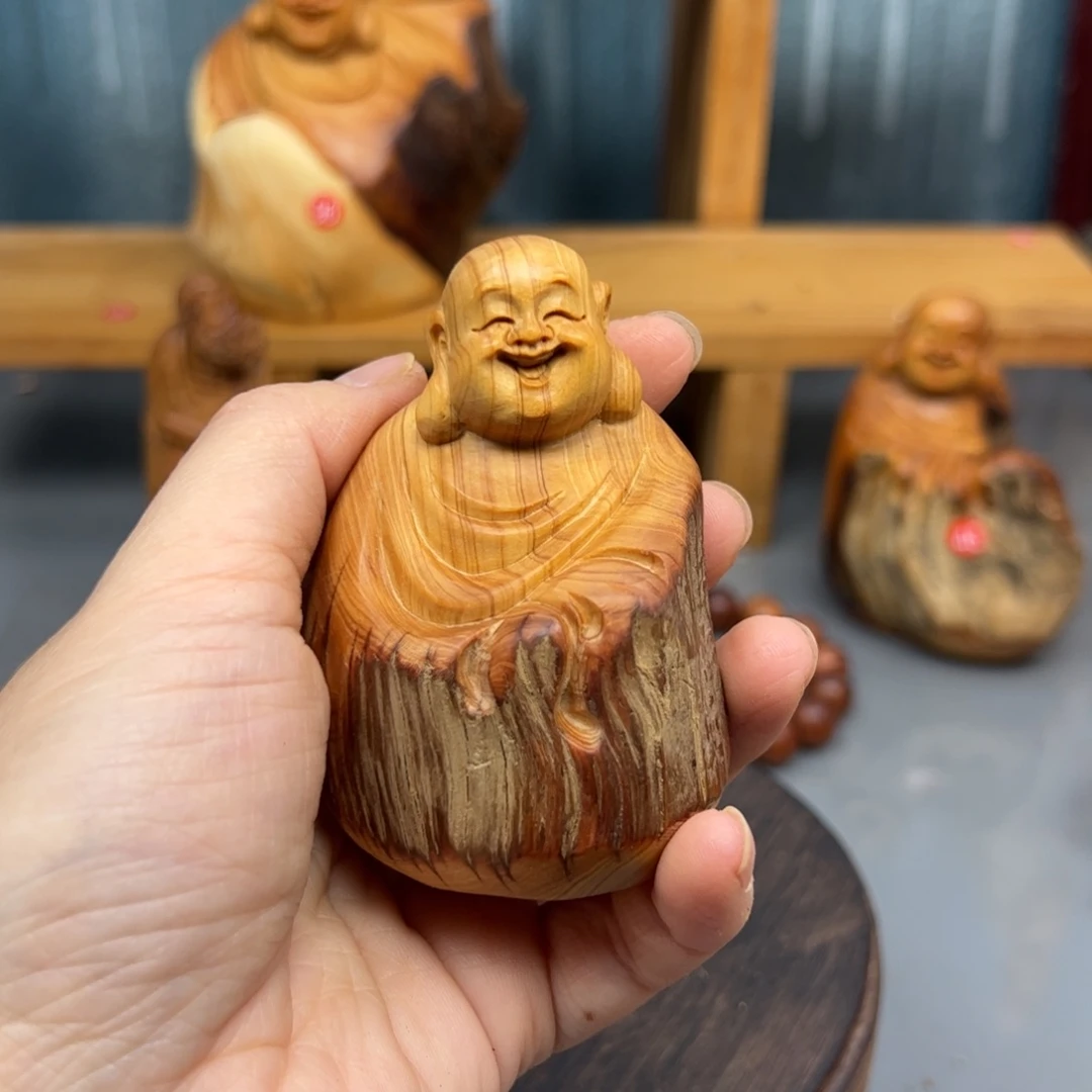 用***9柏木崖柏木摆件手把件，