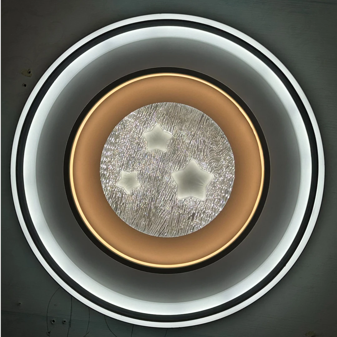 卧室灯2025年新款房间灯简约现代个性化网红爆款LED吸顶灯超亮