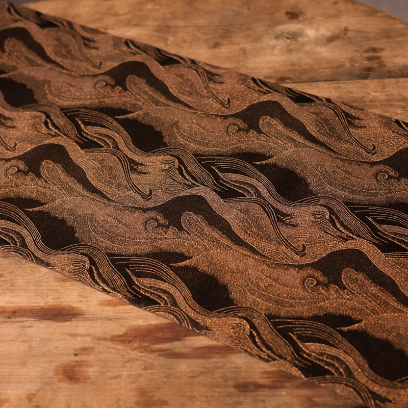 纳兰-山海经香云纱茶席80*40（慢蓝S0978）