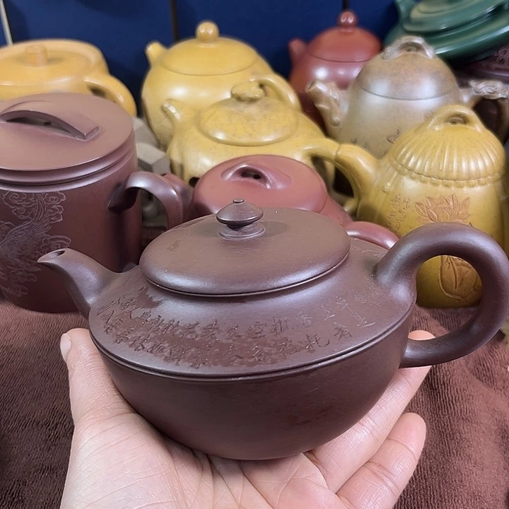 胖***嘟紫砂茶壶紫砂微瑕