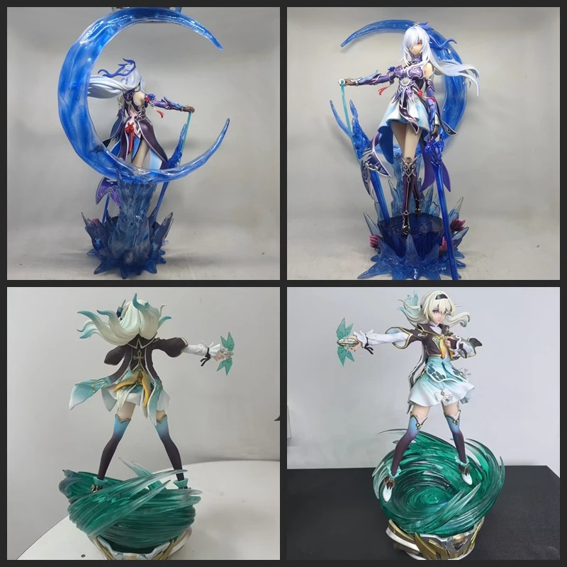 动漫 镜流 流萤 GK 雕像 美少女 机箱摆件 游戏周边 模型公仔