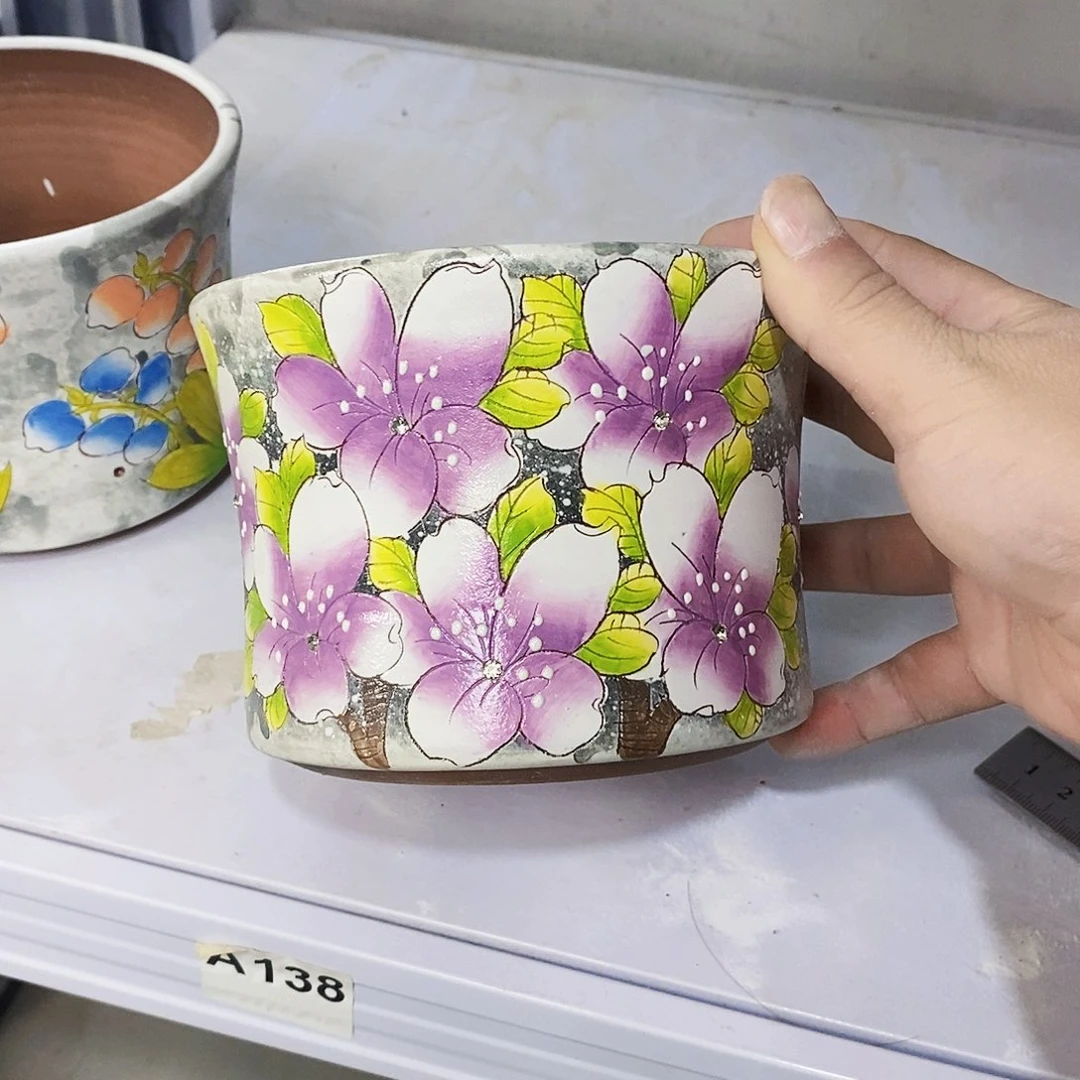 紫砂花盆满28包邮