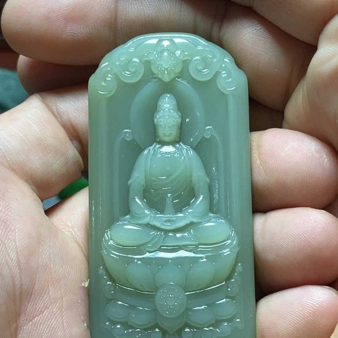 和田玉（碧玉）未镶嵌挂件