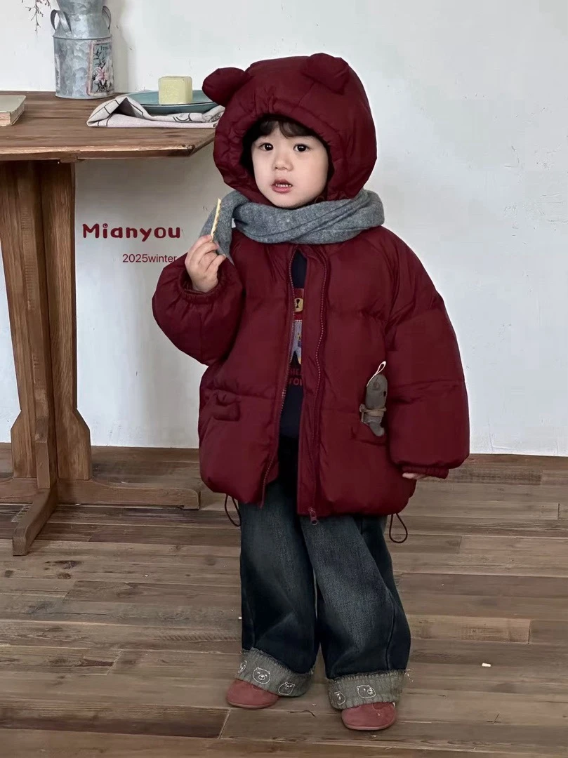 冬季男女童韩版时尚简约休闲洋气羽绒服997911